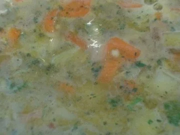 Kohlrabi-Möhren Süppchen mit geröstetem Sesam - Rezept - Bild Nr. 7