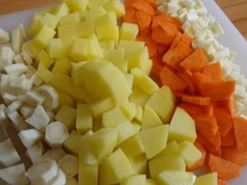 Schwäbische Alb-Linsensuppe mit Sauerrahm - Rezept - Bild Nr. 12