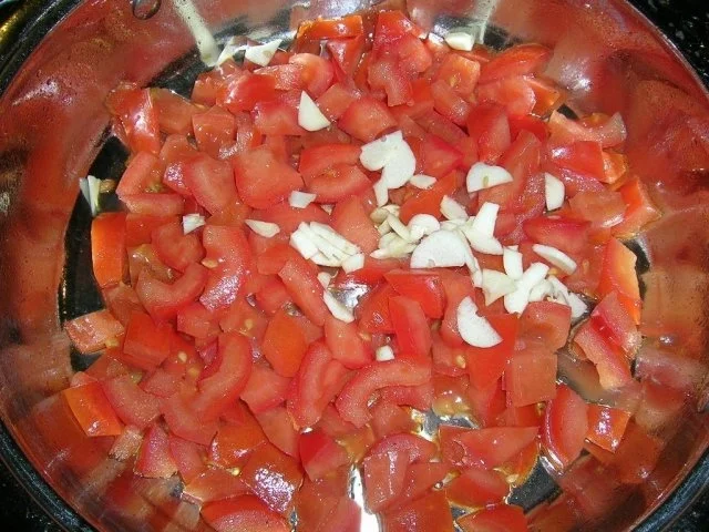 Hähnchenbrust Cordon-Bleu - meine Art - mit Reisrösti und Tomatenragout - Rezept - Bild Nr. 11