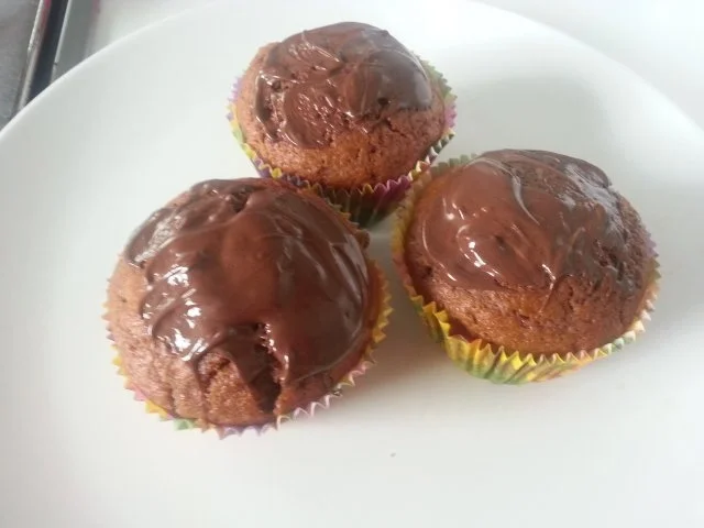 Bananen-Muffins mit Nutella - Rezept - Bild Nr. 3