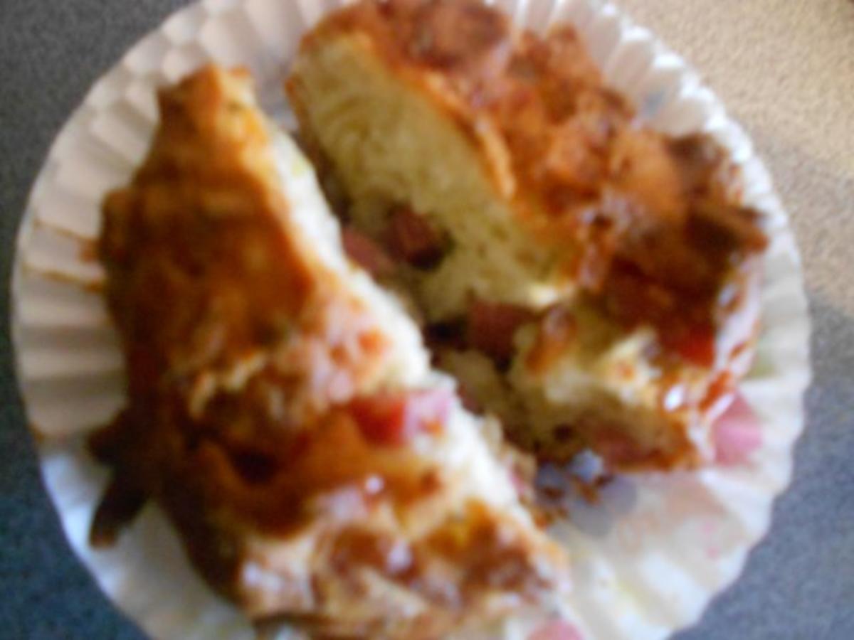 Pizza Muffins - Rezept