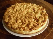 Rezept: Knuspriger Apfel-Streuselkuchen Knuspriger Apfel-Streuselkuchen - Rezept