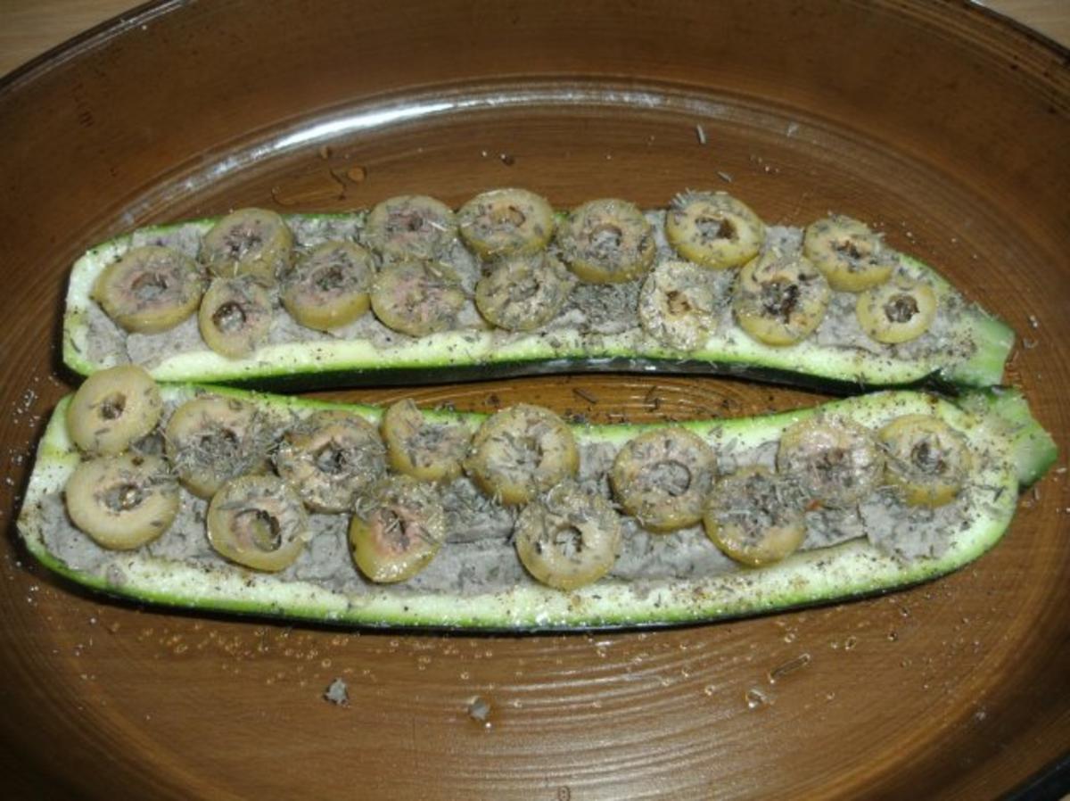 Hauptgericht: Zucchini, gefüllt mit Leberwurst - Rezept - Bild Nr. 5