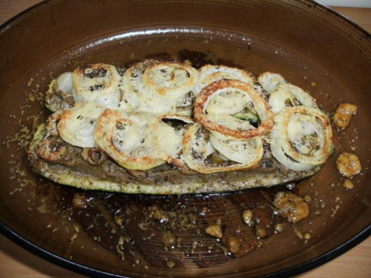 Hauptgericht: Zucchini, gefüllt mit Leberwurst - Rezept - Bild Nr. 8