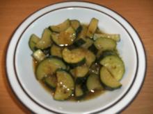 Beilage: Zucchini-Gemüse mit Entenschmalz - Rezept