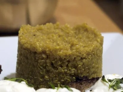 Rezept: Curry-Quinoa mit Curry-Hackröllchen und Knoblauch-Zitronen-Dip Bild Nr. 14 Curry-Quinoa mit Curry-Hackröllchen und Knoblauch-Zitronen-Dip - Rezept - Bild Nr. 14