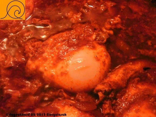 Rezept: 1Topfgericht: Ungarisches Eiergulasch, Tojáspörkölt Bild Nr. 7 1Topfgericht: Ungarisches Eiergulasch, Tojáspörkölt - Rezept - Bild Nr. 7