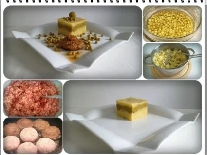 Frikadelle mit Kartoffel-Erbsen Türmchen - Rezept - Bild Nr. 17