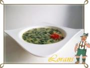 Spinatsuppe mit Kartoffeln - Rezept