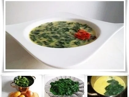 Spinatsuppe mit Kartoffeln - Rezept - Bild Nr. 2