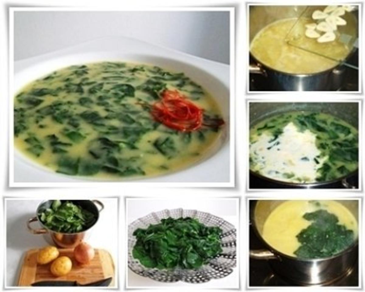 Spinatsuppe mit Kartoffeln - Rezept - Bild Nr. 14