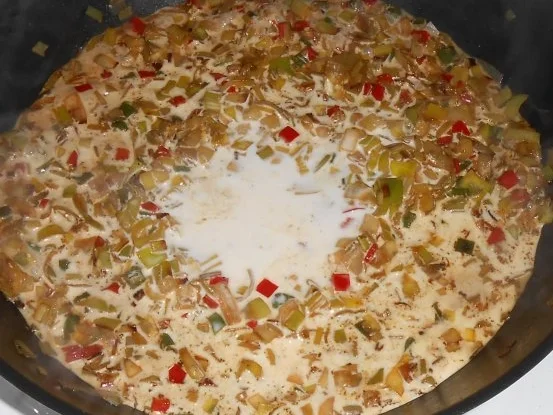 Pikantes Putengeschnetzeltes mit Paprikareis - Rezept - Bild Nr. 9