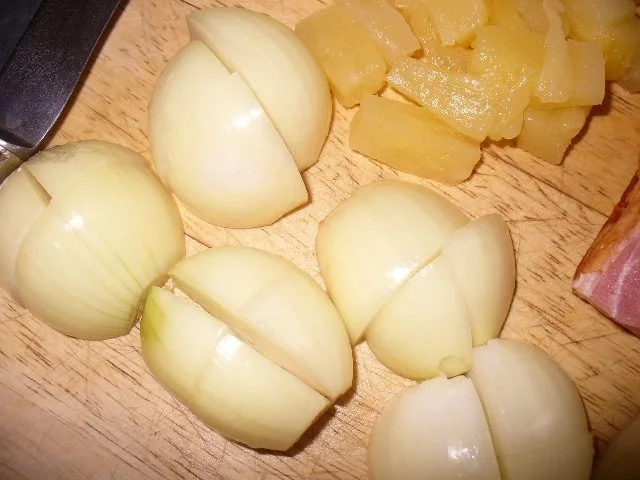 Kasseler Ragout an Reis - Rezept - Bild Nr. 3