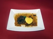 Ossobuco à la Limone und Polentaherzen - Rezept