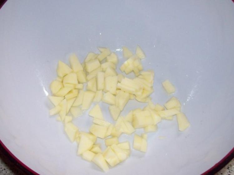 Fruchtiger Thunfisch Reis Salat mit Mandarinen, Bacon und Mozzarella ...