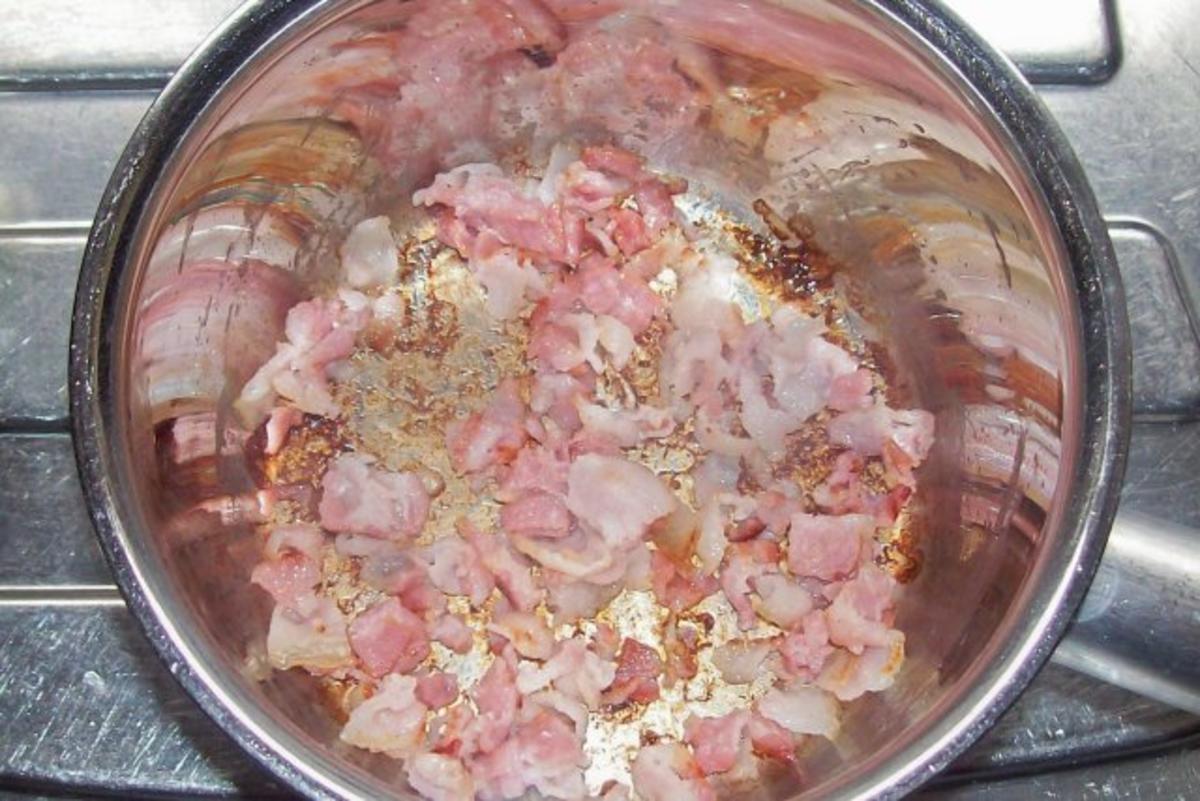 Fruchtiger Thunfisch-Reis-Salat mit Mandarinen, Bacon und Mozzarella - Rezept - Bild Nr. 5