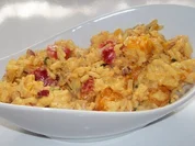 Fruchtiger Thunfisch-Reis-Salat mit Mandarinen, Bacon und Mozzarella - Rezept