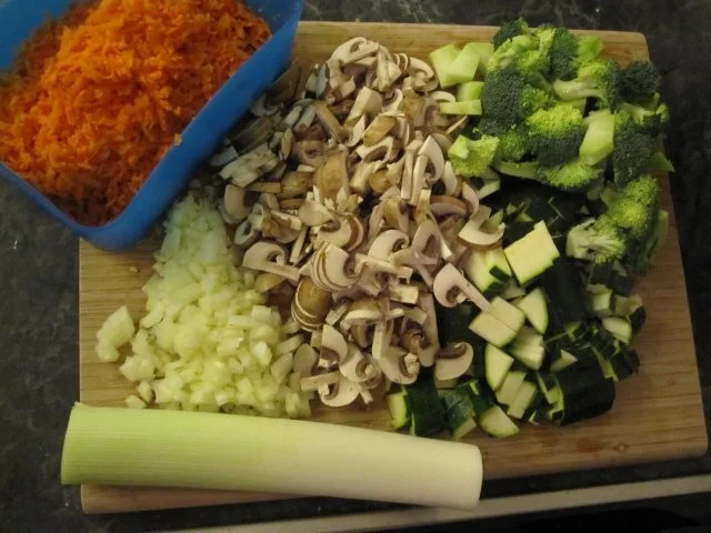 Gemüsestrudel - Rezept