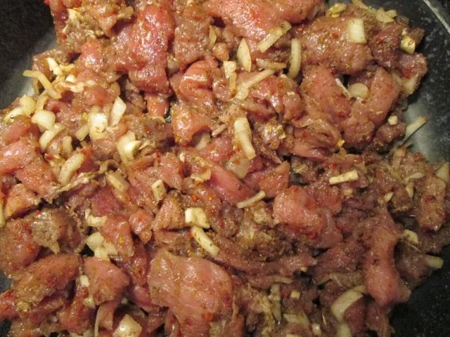 Gyros mit Pommes Frites - Rezept