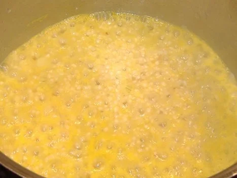 Rezept: Orangenrisotto mit gebratenem Lachsfilet Bild Nr. 3 Orangenrisotto mit gebratenem Lachsfilet - Rezept - Bild Nr. 3