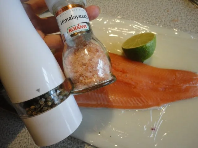 Lachs Forelle mit Brösel Kruste und Pfannen Gemüse - Rezept - Bild Nr. 4