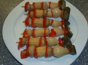 Scharfe Party-Spieße - Rezept