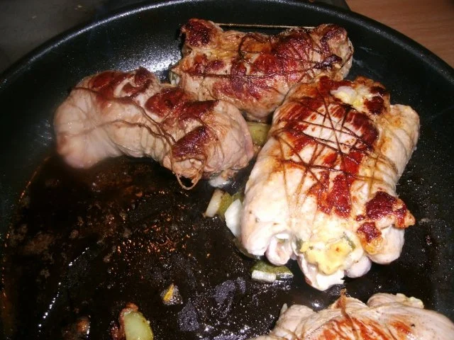 Klassisch gefüllte Schweinerouladen - Rezept - Bild Nr. 5
