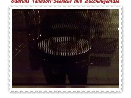 Rezept: Fisch: Tandoori-Seelachs mit Zucchinigemüse und Kartoffelbratling Bild Nr. 7 Fisch: Tandoori-Seelachs mit Zucchinigemüse und Kartoffelbratling - Rezept - Bild Nr. 7