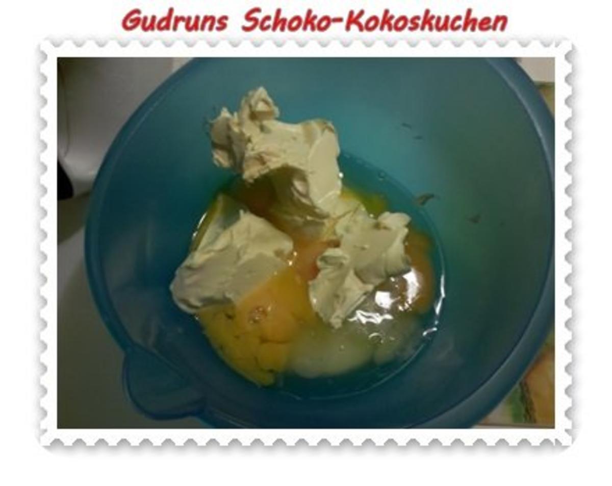 Kuchen: Schoko-Kokoskuchen â la Gudrun - Rezept - Bild Nr. 3