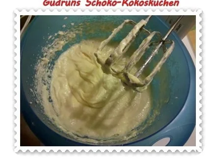Kuchen: Schoko-Kokoskuchen â la Gudrun - Rezept - Bild Nr. 4