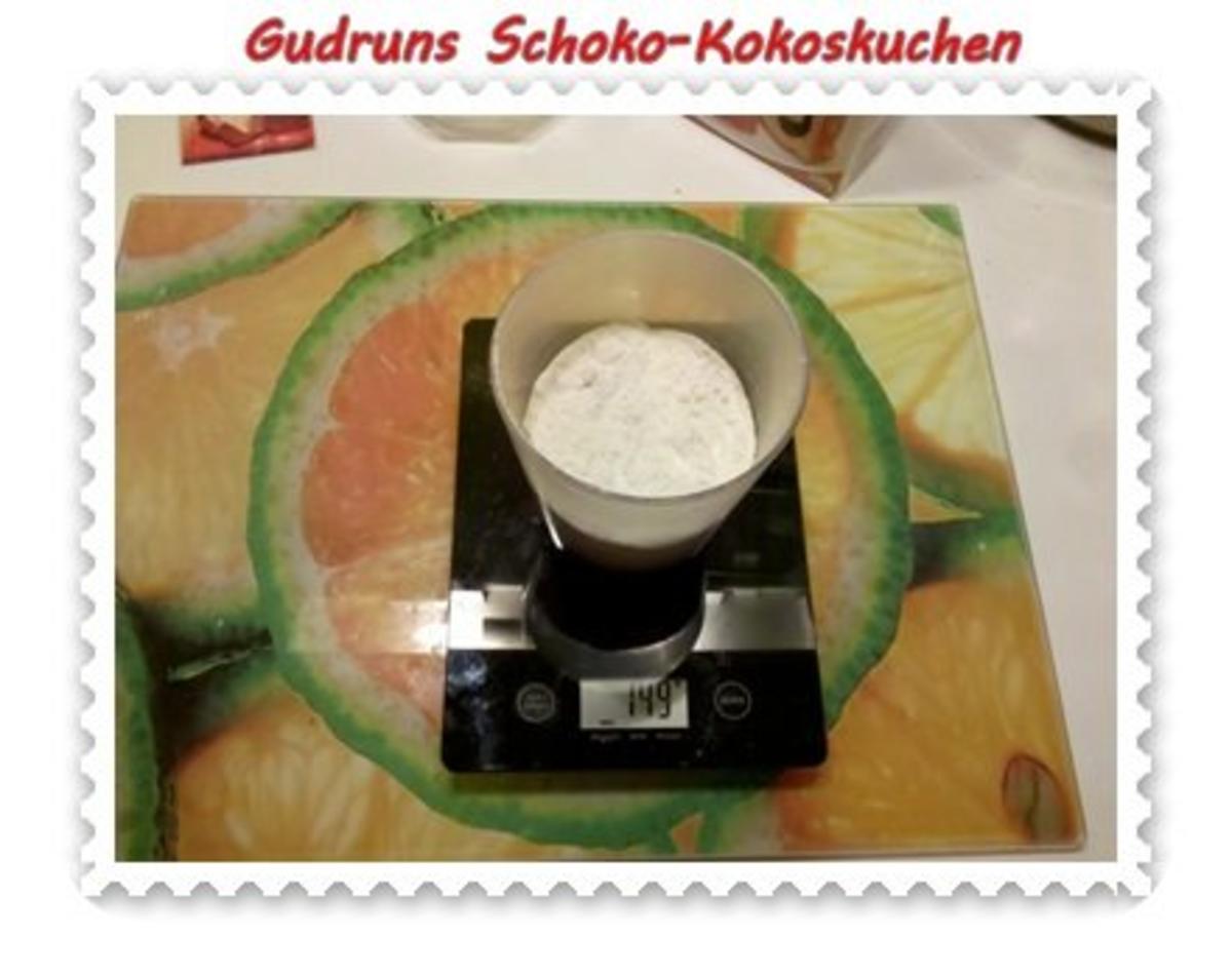 Kuchen: Schoko-Kokoskuchen â la Gudrun - Rezept - Bild Nr. 8