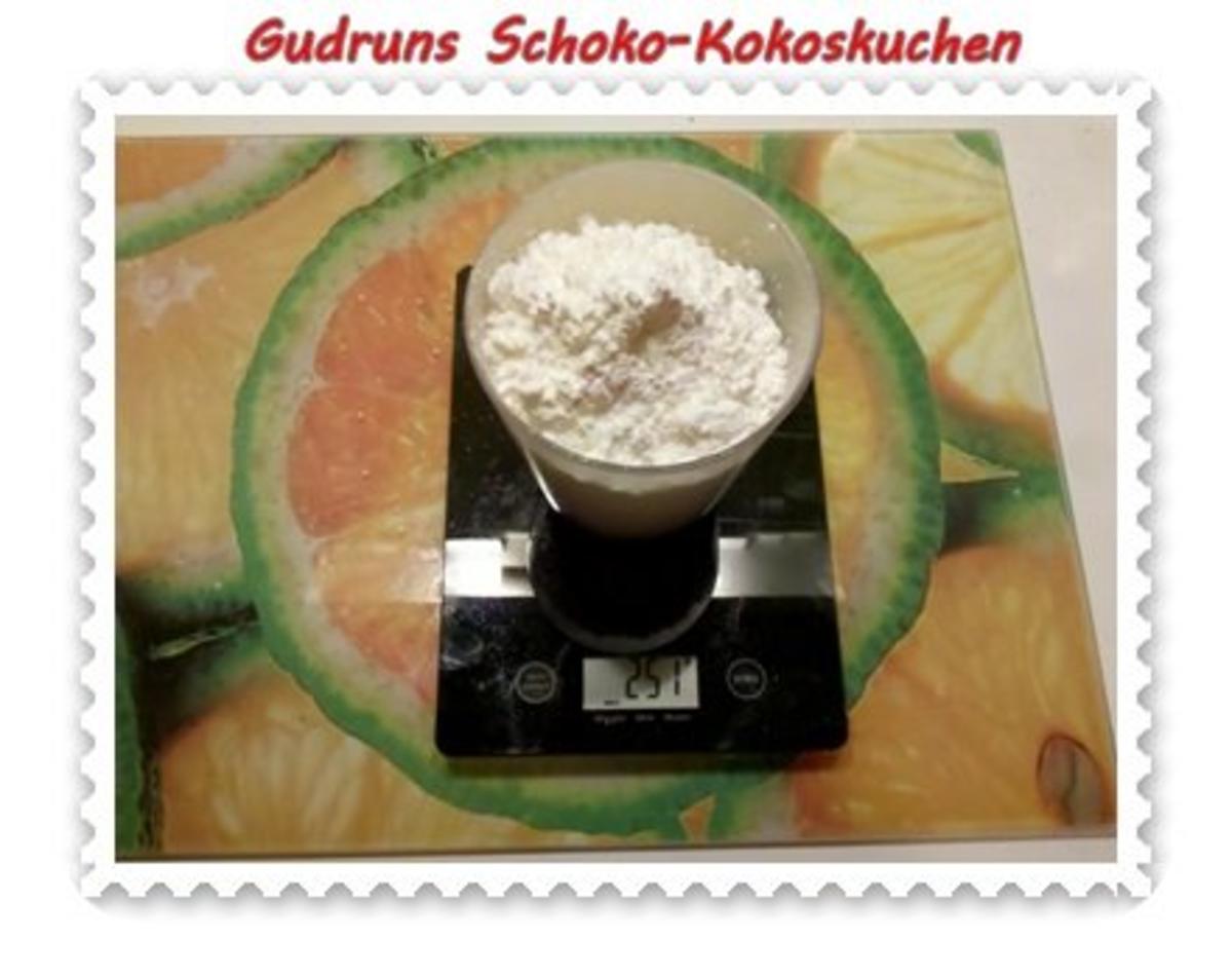 Kuchen: Schoko-Kokoskuchen â la Gudrun - Rezept - Bild Nr. 9