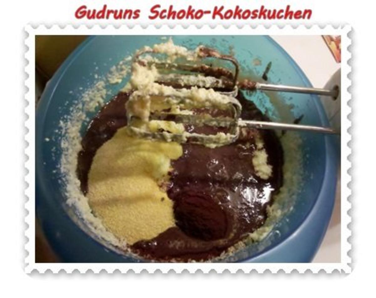 Kuchen: Schoko-Kokoskuchen â la Gudrun - Rezept - Bild Nr. 10