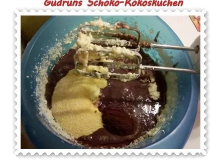 Kuchen: Schoko-Kokoskuchen â la Gudrun - Rezept - Bild Nr. 10