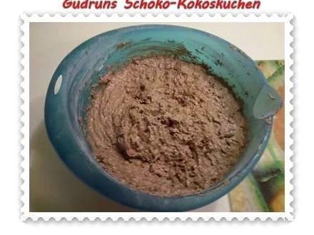 Kuchen: Schoko-Kokoskuchen â la Gudrun - Rezept - Bild Nr. 11