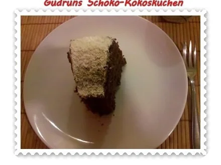 Kuchen: Schoko-Kokoskuchen â la Gudrun - Rezept - Bild Nr. 20