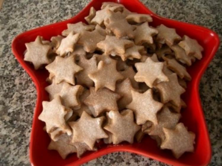Zimtsterne Rezept meiner Oma - Rezept mit Bild