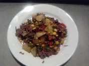 DIE SCHNELLSTEN BRATKARTOFFELN DER WELT ALS PIKANTE HACKFLEISCHPFANNE - Rezept