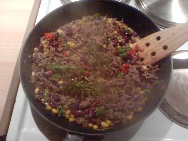 Rezept: DIE SCHNELLSTEN BRATKARTOFFELN DER WELT ALS PIKANTE HACKFLEISCHPFANNE Bild Nr. 8 DIE SCHNELLSTEN BRATKARTOFFELN DER WELT ALS PIKANTE HACKFLEISCHPFANNE - Rezept - Bild Nr. 8