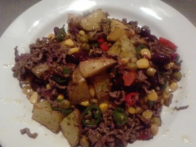 Rezept: DIE SCHNELLSTEN BRATKARTOFFELN DER WELT ALS PIKANTE HACKFLEISCHPFANNE Bild Nr. 11 DIE SCHNELLSTEN BRATKARTOFFELN DER WELT ALS PIKANTE HACKFLEISCHPFANNE - Rezept - Bild Nr. 11