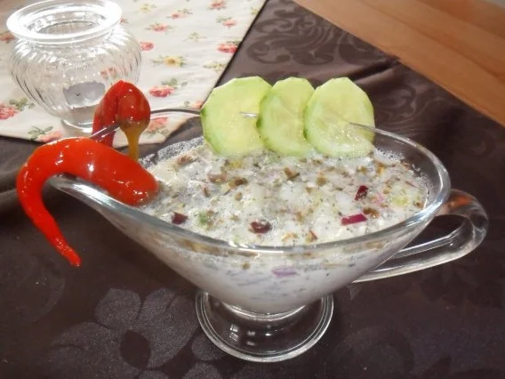 kalte gurkensuppe für den frühling - Rezept - Bild Nr. 2