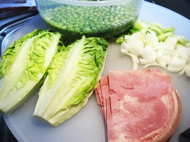 Grüne Erbsen auf französische Art ... - Rezept - Bild Nr. 2