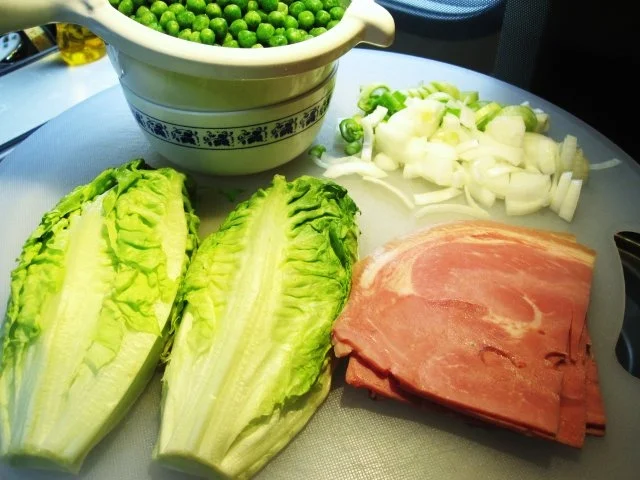 Grüne Erbsen auf französische Art ... - Rezept - Bild Nr. 3