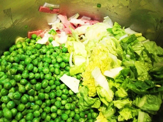 Grüne Erbsen auf französische Art ... - Rezept - Bild Nr. 5