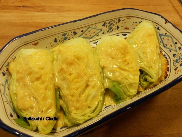 Rezept: Spitzkohl überbacken Spitzkohl überbacken - Rezept