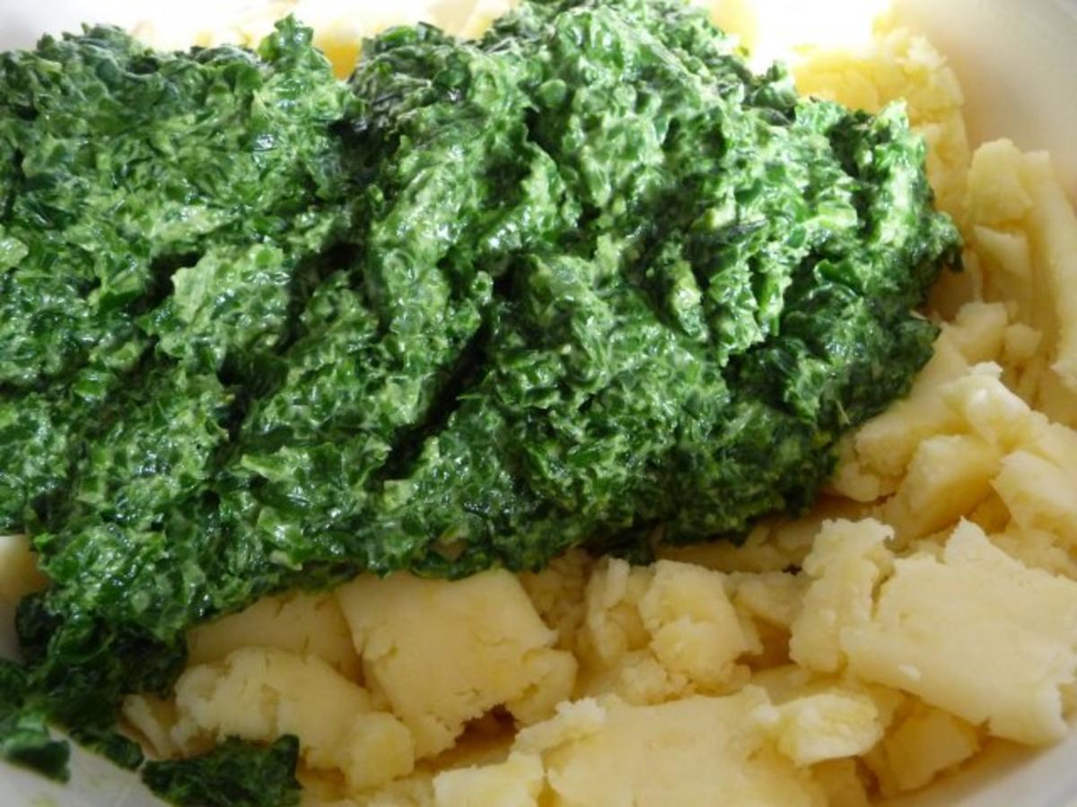 Beilage : Kartoffel - Spinat - Gugelhupf - Rezept - Bild Nr. 7