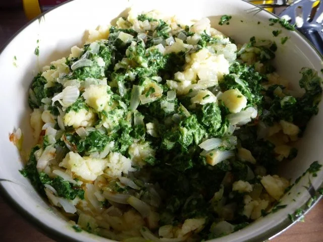 Beilage : Kartoffel - Spinat - Gugelhupf - Rezept - Bild Nr. 9