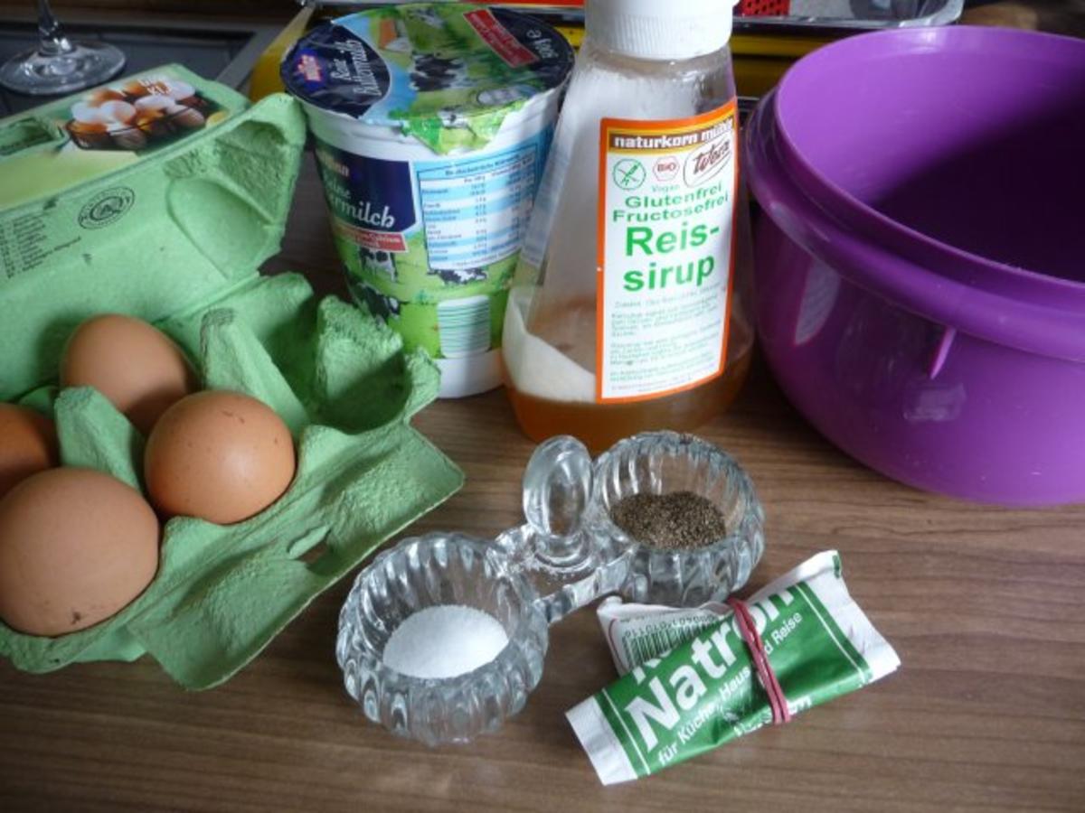 Eierspeisen : Buttermilch-Pfannkuchen mit Heidelbeermarmelade - Rezept - Bild Nr. 2
