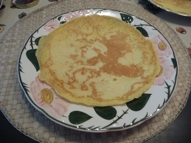 Rezept: Eierspeisen : Buttermilch-Pfannkuchen mit Heidelbeermarmelade Bild Nr. 4 Eierspeisen : Buttermilch-Pfannkuchen mit Heidelbeermarmelade - Rezept - Bild Nr. 4