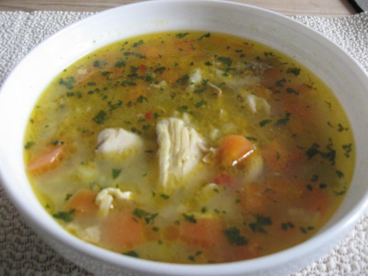 Schnelle Huhnersuppe Rezept Mit Bild Kochbar De